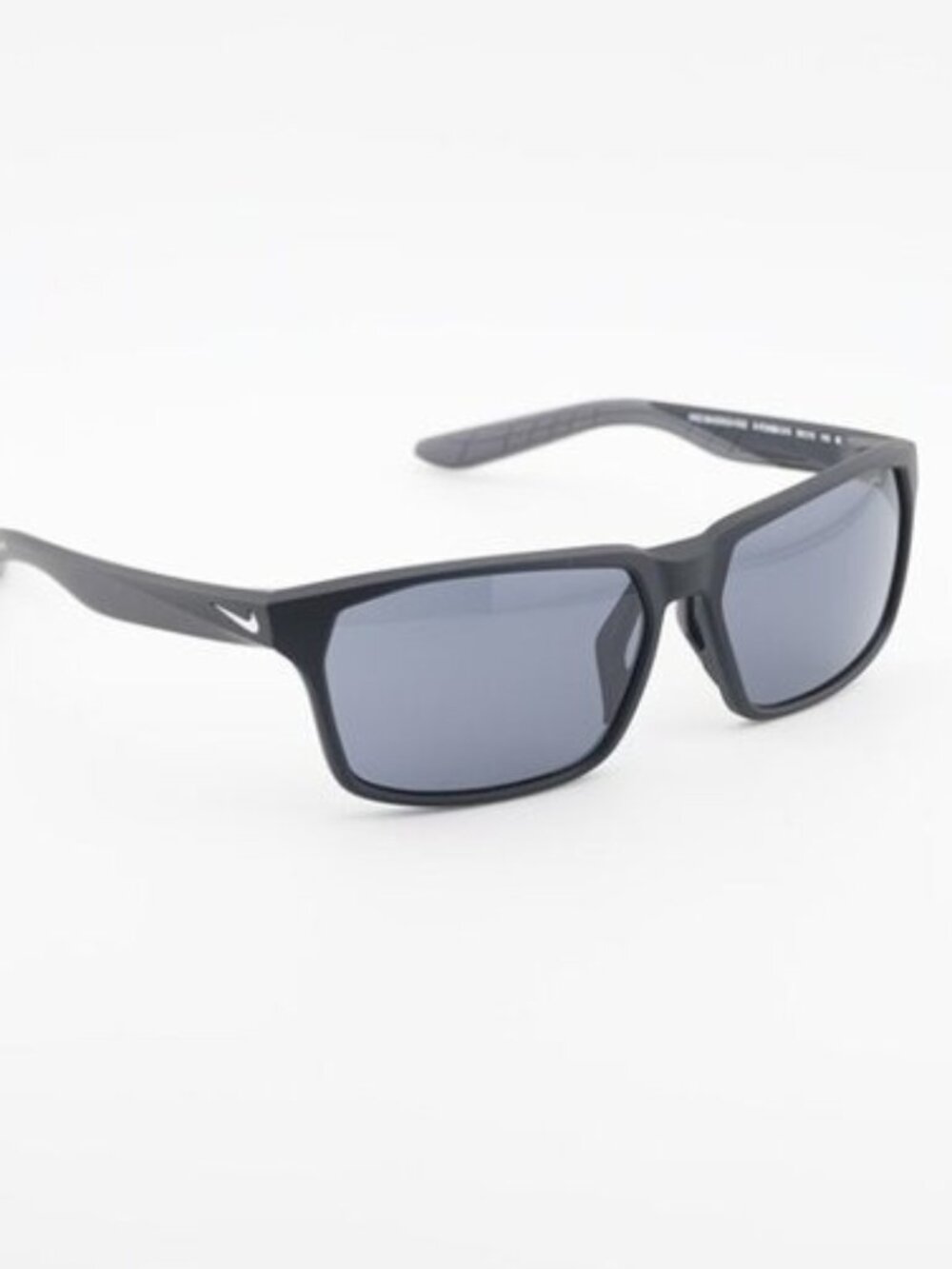 Nike MAVERICK RGE N IF2488X 010 Sunglasses Black Rectangle Frame, Grey Lenses